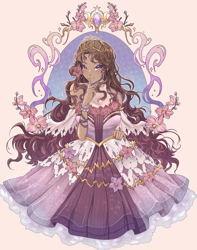 Orchids - @Dreamy_hime